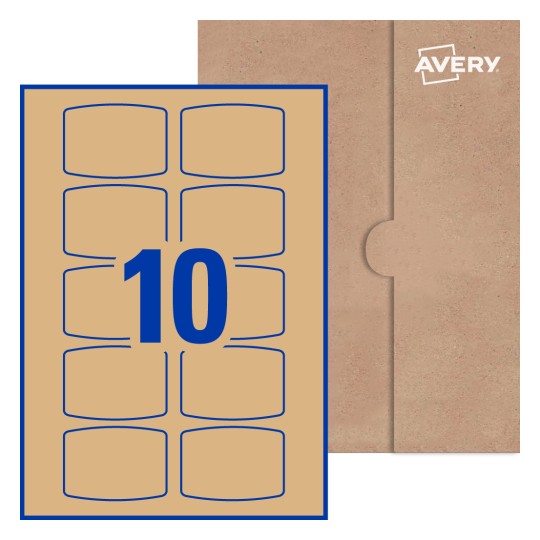 Barrel Labels - 70 x 50mm Barrel, Avery® Blank Labels 70x50-BRL