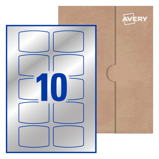 Barrel Labels - 70 x 50mm Barrel, Avery® Blank Labels 70x50-BRL