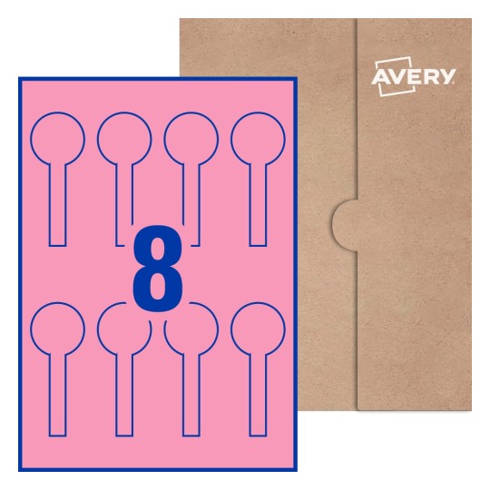 Lid Seal Labels - 40 x 100mm Lid Seal, Avery® Blank Labels 40x100.12-LID