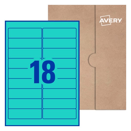 Rectangle Labels - 100 x 30mm Rectangle, Avery® Blank Labels 100x30-R