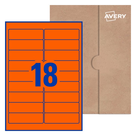 Rectangle Labels - 100 x 30mm Rectangle, Avery® Blank Labels 100x30-R