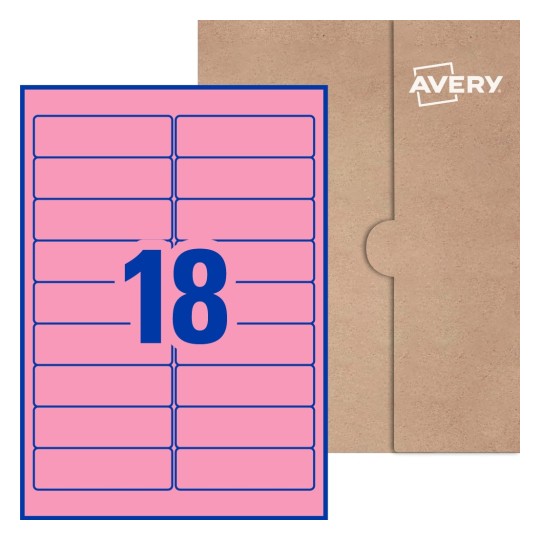 Rectangle Labels - 100 x 30mm Rectangle, Avery® Blank Labels 100x30-R