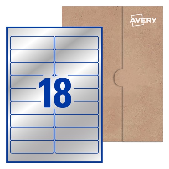 Rectangle Labels - 100 x 30mm Rectangle, Avery® Blank Labels 100x30-R