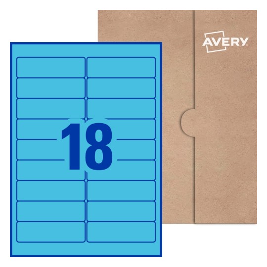 Rectangle Labels - 100 x 30mm Rectangle, Avery® Blank Labels 100x30-R
