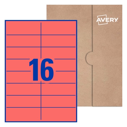 Rectangle Labels - 105 x 37mm Rectangle, Avery® Blank Labels 105x37-R