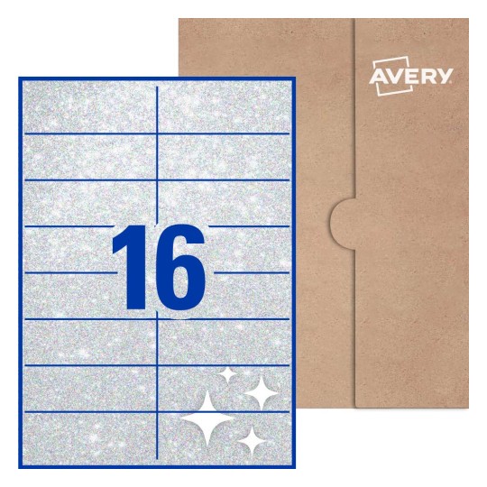 Rectangle Labels - 105 x 37mm Rectangle, Avery® Blank Labels 105x37-R