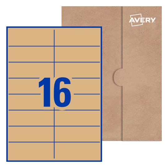 Rectangle Labels - 105 x 37mm Rectangle, Avery® Blank Labels 105x37-R