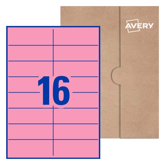 Rectangle Labels - 105 x 37mm Rectangle, Avery® Blank Labels 105x37-R