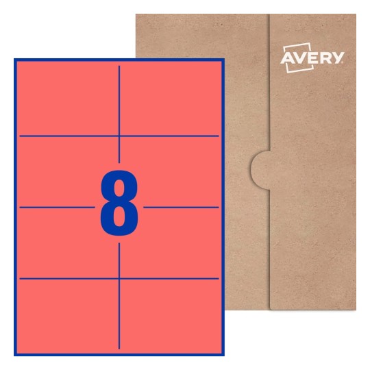 Rectangle Labels - 105 x 74mm Rectangle, Avery® Blank Labels 105x74-R