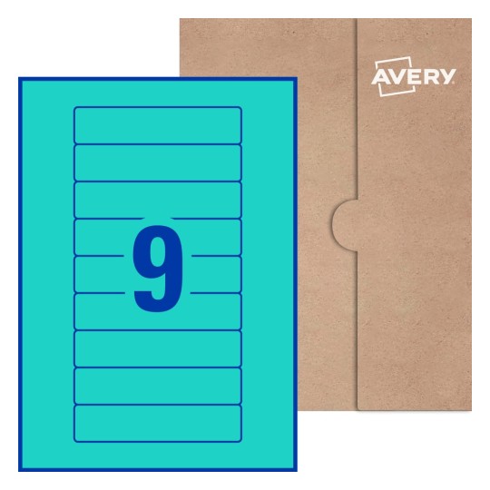 Rectangle Labels - 133 x 29.61mm Rectangle, Avery® Blank Labels 133x29-R