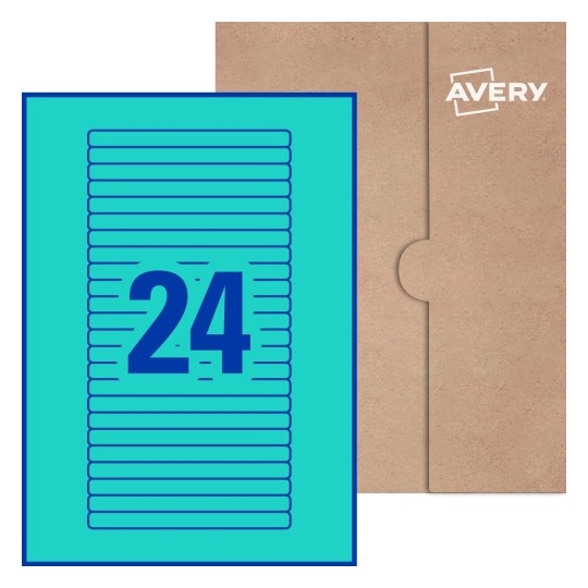 Rectangle Labels - 134 x 11mm Rectangle, Avery® Blank Labels 134x11-R