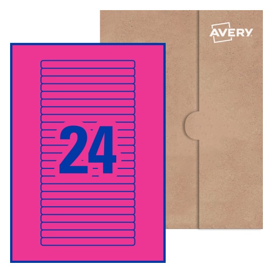 Rectangle Labels - 134 x 11mm Rectangle, Avery® Blank Labels 134x11-R