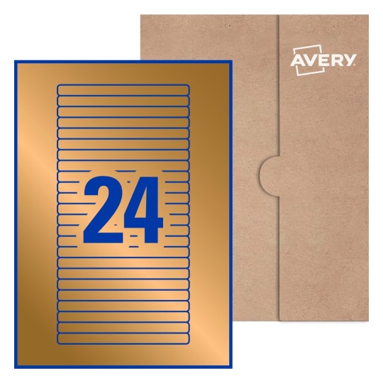 Rectangle Labels - 134 x 11mm Rectangle, Avery® Blank Labels 134x11-R
