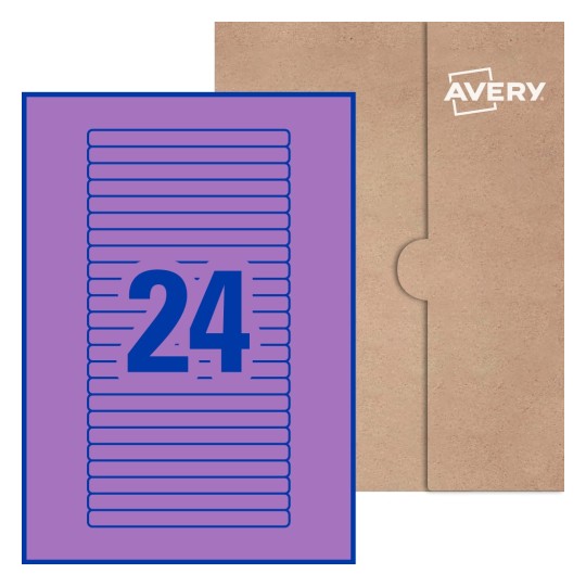 Rectangle Labels - 134 x 11mm Rectangle, Avery® Blank Labels 134x11-R