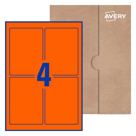 Rectangle Labels - 135 x 95mm Rectangle, Avery® Blank Labels 135x95-R