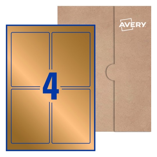 Rectangle Labels - 135 x 95mm Rectangle, Avery® Blank Labels 135x95-R