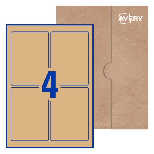 Rectangle Labels - 135 x 95mm Rectangle, Avery® Blank Labels 135x95-R