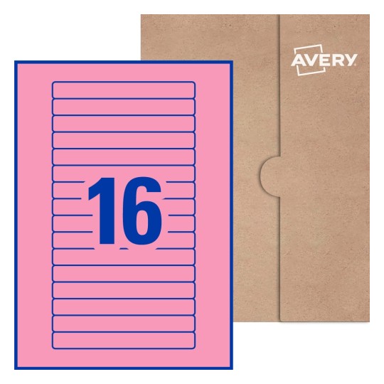 Rectangle Labels - 145 x 17mm Rectangle, Avery® Blank Labels 145x17-R
