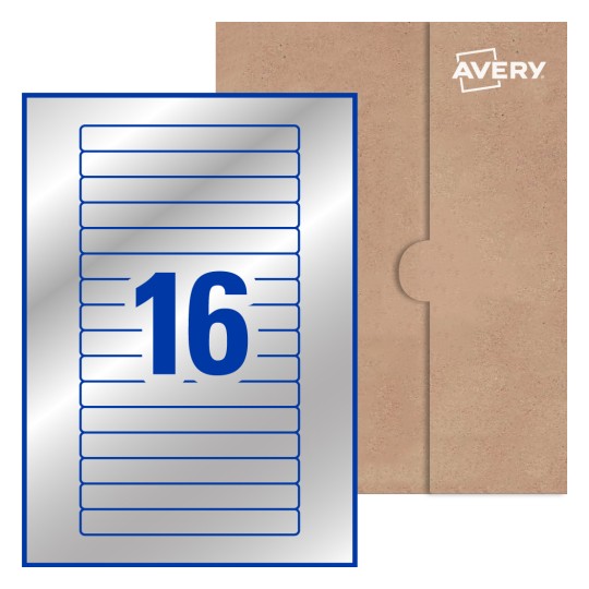 Rectangle Labels - 145 x 17mm Rectangle, Avery® Blank Labels 145x17-R