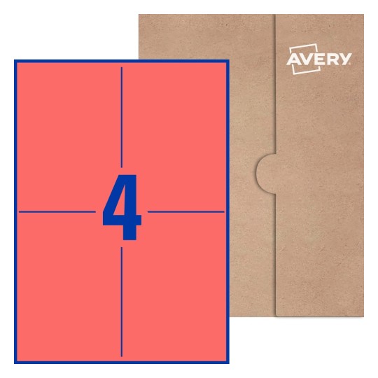 Rectangle Labels - 148 x 105mm Rectangle, Avery® Blank Labels 148x105-R