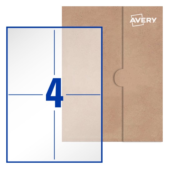 Rectangle Labels - 148 x 105mm Rectangle, Avery® Blank Labels 148x105-R