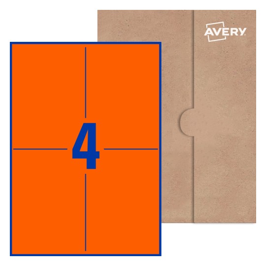 Rectangle Labels - 148 x 105mm Rectangle, Avery® Blank Labels 148x105-R