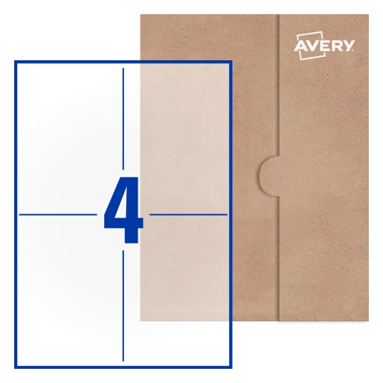 Rectangle Labels - 148 x 105mm Rectangle, Avery® Blank Labels 148x105-R