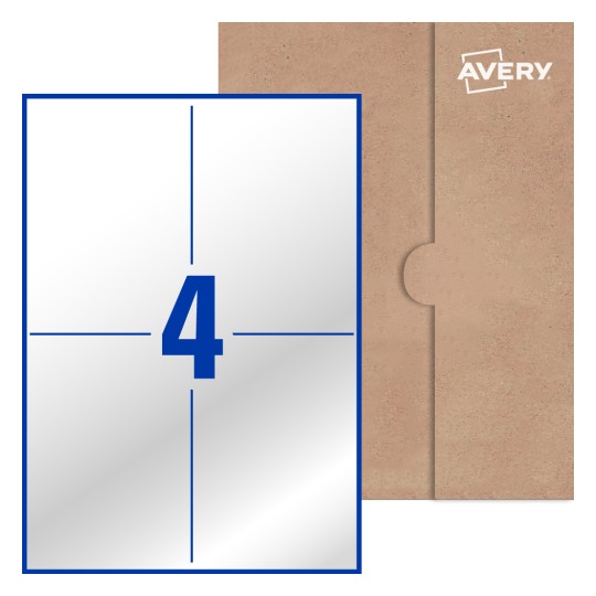 Rectangle Labels - 148 x 105mm Rectangle, Avery® Blank Labels 148x105-R