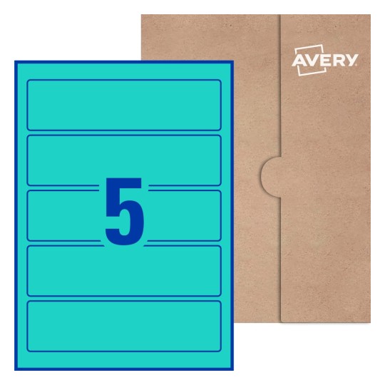 Rectangle Labels - 196 x 51mm Rectangle, Avery® Blank Labels 196x51-R