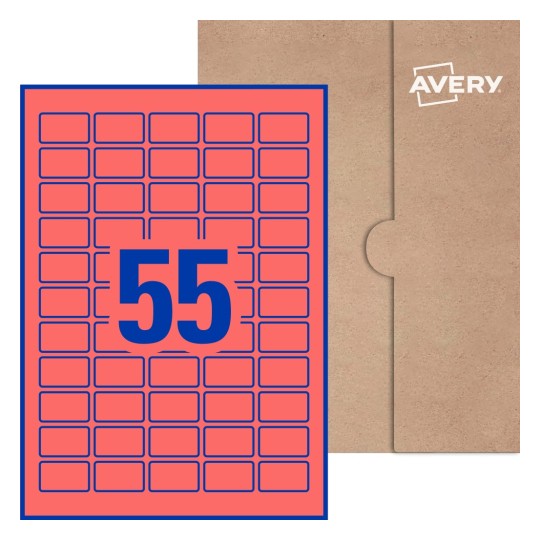 Rectangle Labels - 35.6 x 21.17mm Rectangle, Avery® Blank Labels 35x21-R