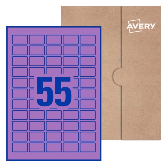 Rectangle Labels - 35.6 x 21.17mm Rectangle, Avery® Blank Labels 35x21-R