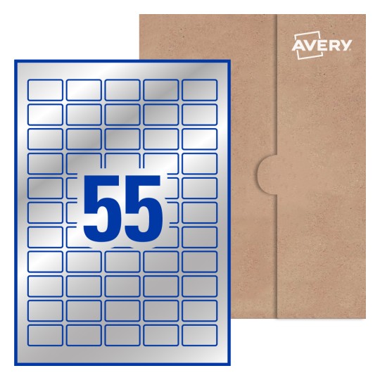 Rectangle Labels - 35.6 x 21.17mm Rectangle, Avery® Blank Labels 35x21-R