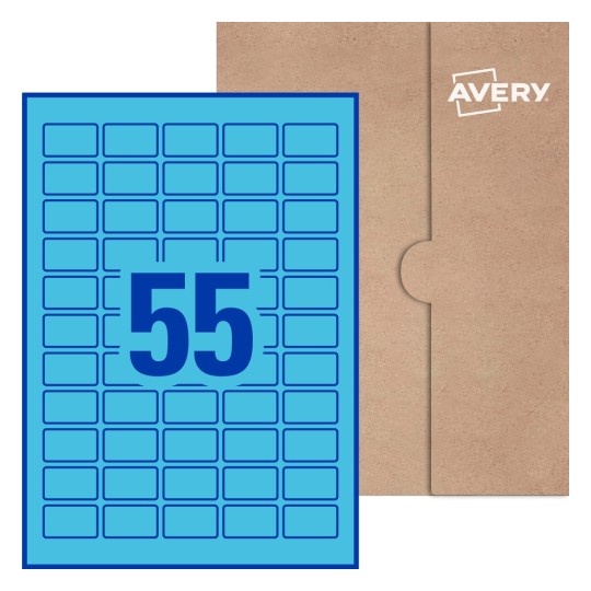 Rectangle Labels - 35.6 x 21.17mm Rectangle, Avery® Blank Labels 35x21-R