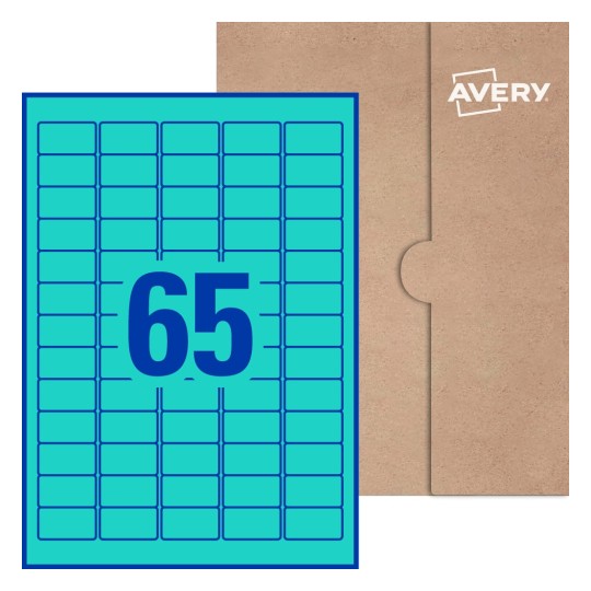 Rectangle Labels - 38.1 x 21.2mm Rectangle, Avery® Blank Labels 38x21-R