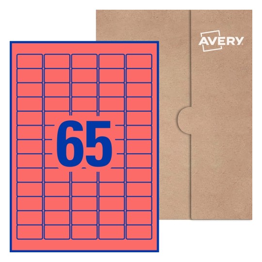 Rectangle Labels - 38.1 x 21.2mm Rectangle, Avery® Blank Labels 38x21-R