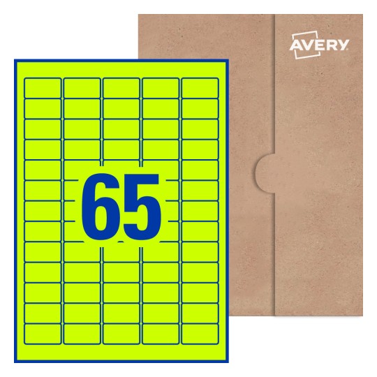 Rectangle Labels - 38.1 x 21.2mm Rectangle, Avery® Blank Labels 38x21-R