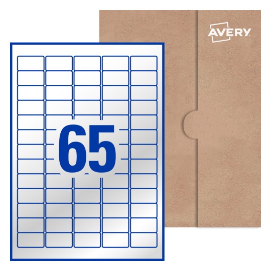 Rectangle Labels - 38.1 x 21.2mm Rectangle, Avery® Blank Labels 38x21-R