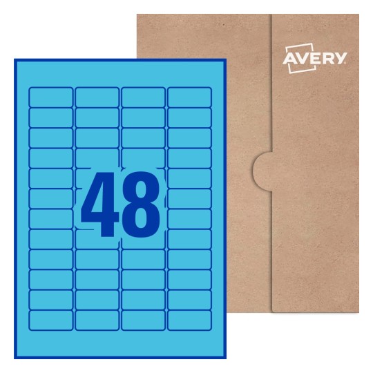 Rectangle Labels - 45.7 x 21.2mm Rectangle, Avery® Blank Labels 45x21-R