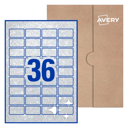 Rectangle Labels - 45.7 x 25.4mm Rectangle, Avery® Blank Labels 45x25-R