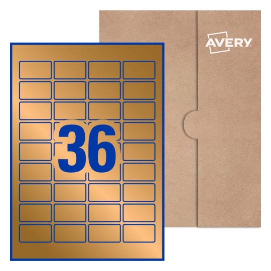 Rectangle Labels - 45.7 x 25.4mm Rectangle, Avery® Blank Labels 45x25-R