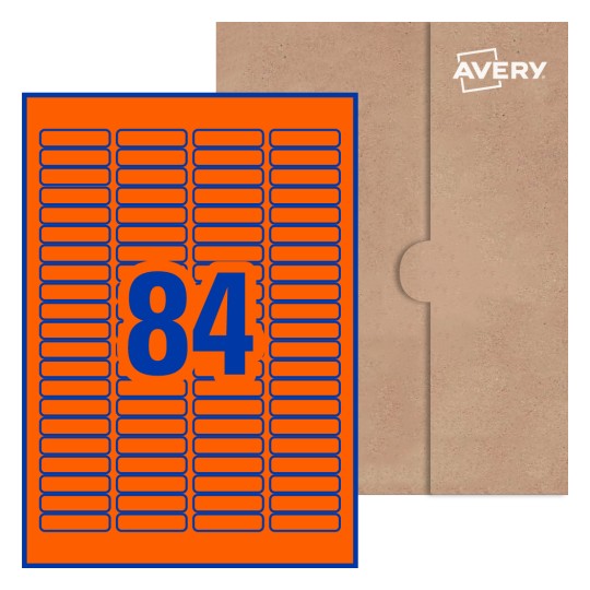 Rectangle Labels - 46 x 11.11mm Rectangle, Avery® Blank Labels 46x11-R
