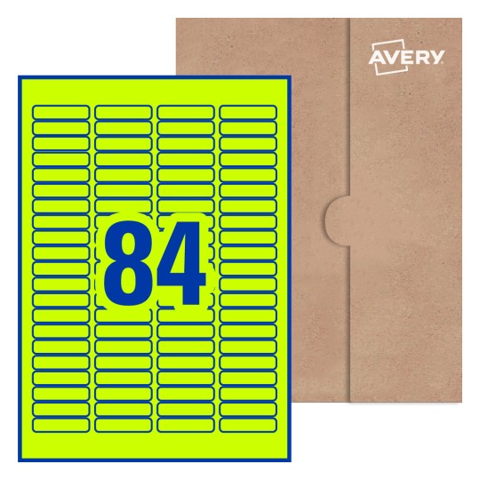 Rectangle Labels - 46 x 11.11mm Rectangle, Avery® Blank Labels 46x11-R