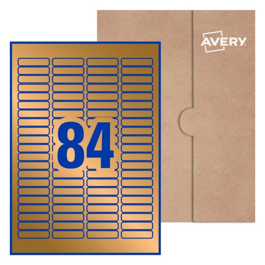 Rectangle Labels - 46 x 11.11mm Rectangle, Avery® Blank Labels 46x11-R