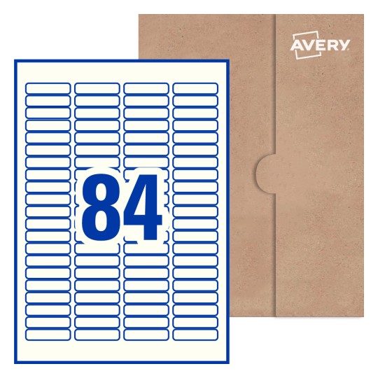 Rectangle Labels - 46 x 11.11mm Rectangle, Avery® Blank Labels 46x11-R