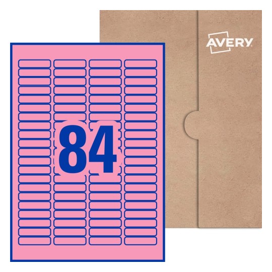Rectangle Labels - 46 x 11.11mm Rectangle, Avery® Blank Labels 46x11-R