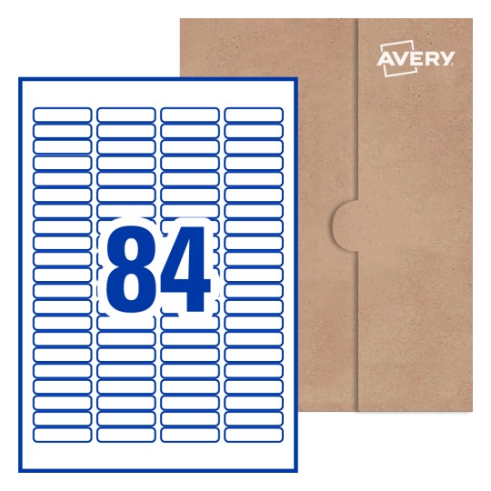 Rectangle Labels - 46 x 11.11mm Rectangle, Avery® Blank Labels 46x11-R