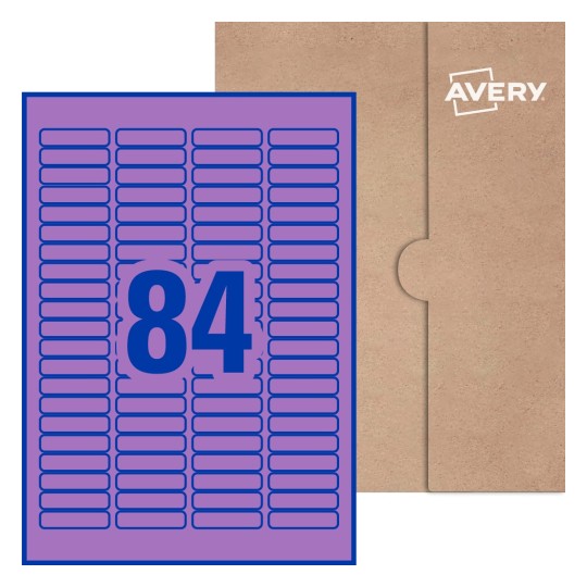 Rectangle Labels - 46 x 11.11mm Rectangle, Avery® Blank Labels 46x11-R