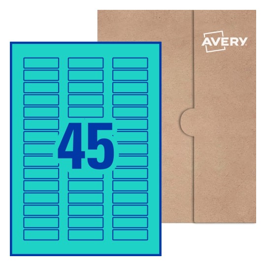 Rectangle Labels - 51 x 15mm Rectangle, Avery® Blank Labels 51x15-R