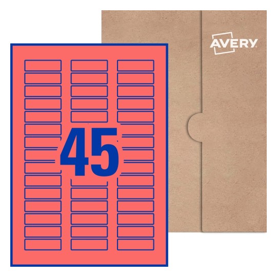 Rectangle Labels - 51 x 15mm Rectangle, Avery® Blank Labels 51x15-R