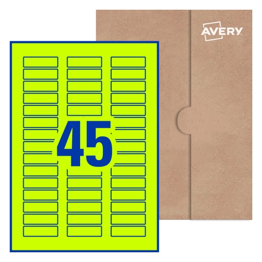Rectangle Labels - 51 x 15mm Rectangle, Avery® Blank Labels 51x15-R